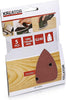 KREATOR---5-PEZZI---FOGLI-DI-CARTA-ABRASIVA-TRIANGOLARI-PER-LEGNO-G.240---PER-LEVIGATRICE-PALMARE