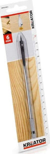 KREATROR---PUNTA-PROFESSIONALE-PER-TRAPANO-A-MECCHIA-Ø6MMx152MM---PER-LEGNO