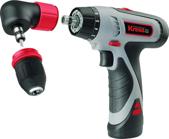 Kress-12150211-108-AS-2-Set-L---Trapano-avvitatore-a-batteria-agli-ioni-di-litio-10,8-V,-1,3-Ah