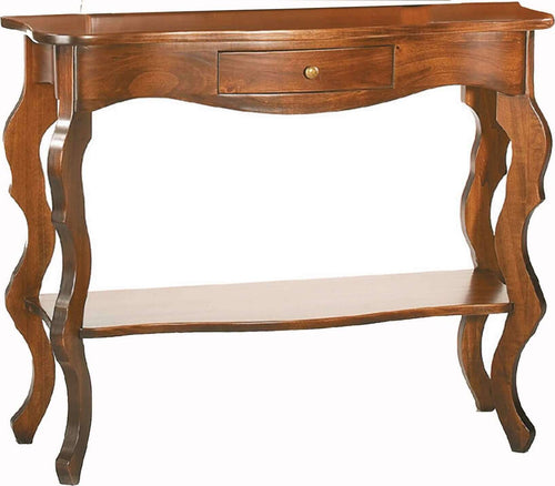 KRISTINE---consolle-in-legno-massello-104x35x85-Tinta-noce-Milani-Home