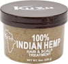 Kuza Indian Hemp Hair & Scalp Treatment 226 G per Capelli Crema Nutriente per Capelli Danneggiati per Capelli Più Morbidi E Lisci