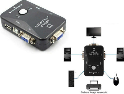 Kvm Switch 2 Porte Usb2.0 Per Pc Tastiera Mouse Monitor Vga Stampante Box Informatica e Videogiochi > Accessori PC > Adattatori e Convertitori Trade Shop italia - Napoli, Commerciovirtuoso.it