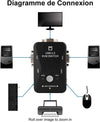 Kvm Switch 2 Porte Usb2.0 Per Pc Tastiera Mouse Monitor Vga Stampante Box Informatica e Videogiochi > Accessori PC > Adattatori e Convertitori Trade Shop italia - Napoli, Commerciovirtuoso.it
