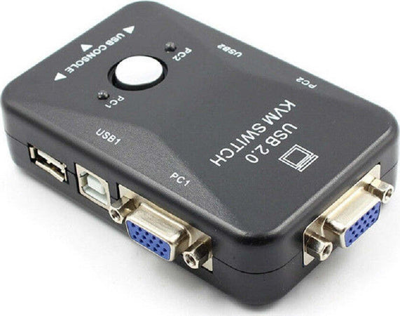 Kvm Switch 2 Porte Usb2.0 Per Pc Tastiera Mouse Monitor Vga Stampante Box Informatica e Videogiochi > Accessori PC > Adattatori e Convertitori Trade Shop italia - Napoli, Commerciovirtuoso.it