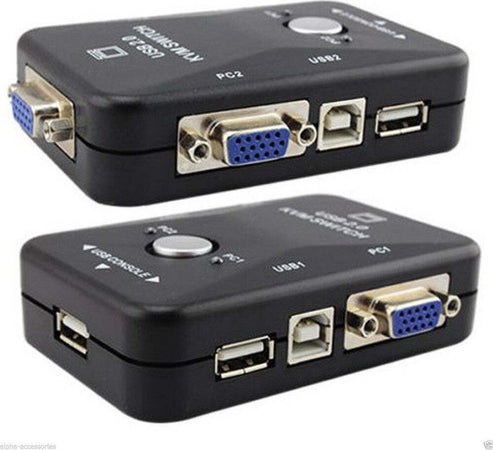 Kvm Switch 2 Porte Usb2.0 Per Pc Tastiera Mouse Monitor Vga Stampante Box Informatica e Videogiochi > Accessori PC > Adattatori e Convertitori Trade Shop italia - Napoli, Commerciovirtuoso.it