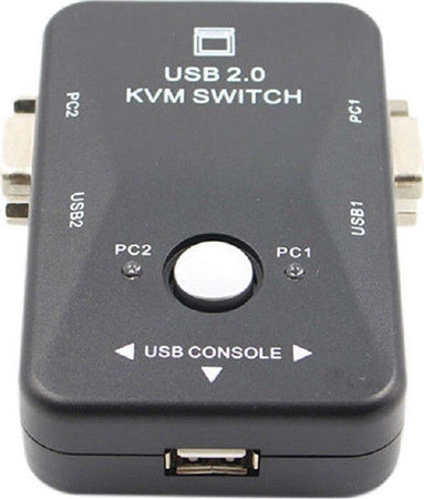 Kvm Switch 2 Porte Usb2.0 Per Pc Tastiera Mouse Monitor Vga Stampante Box Informatica e Videogiochi > Accessori PC > Adattatori e Convertitori Trade Shop italia - Napoli, Commerciovirtuoso.it