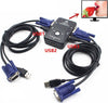Kvm Switch 2 Porte Usb2.0 Per Pc Tastiera Mouse Monitor Vga Stampante Box Informatica e Videogiochi > Accessori PC > Adattatori e Convertitori Trade Shop italia - Napoli, Commerciovirtuoso.it