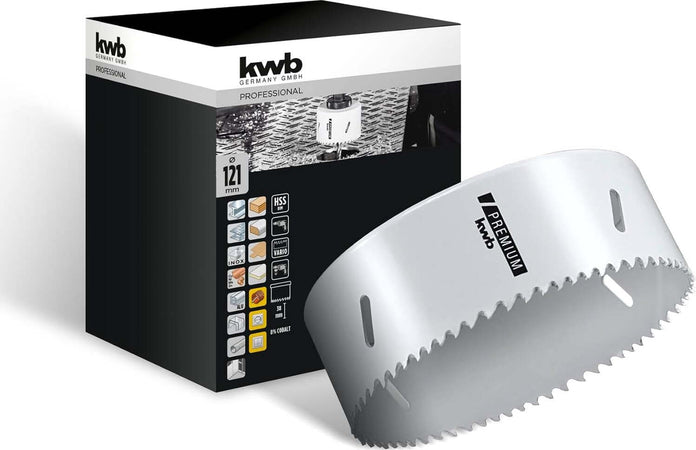 KWB---FRESA-A-TAZZA-BIMETALLICA-HSS-CO-121MM