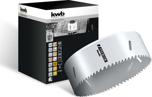 KWB---FRESA-A-TAZZA-BIMETALLICA-HSS-CO-127MM