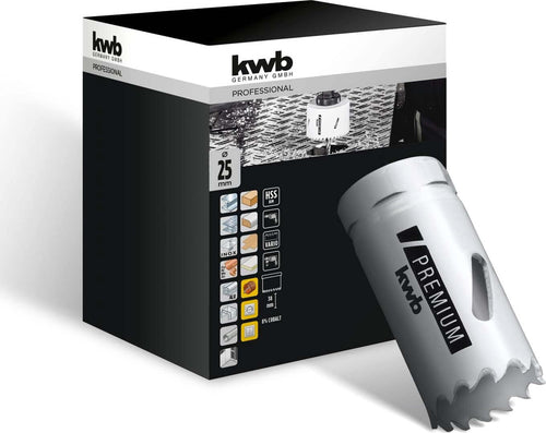 KWB---FRESA-A-TAZZA-BIMETALLICA-HSS-CO-25MM