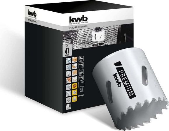 KWB---FRESA-A-TAZZA-BIMETALLICA-HSS-CO-41MM
