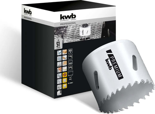 KWB---FRESA-A-TAZZA-BIMETALLICA-HSS-CO-51MM