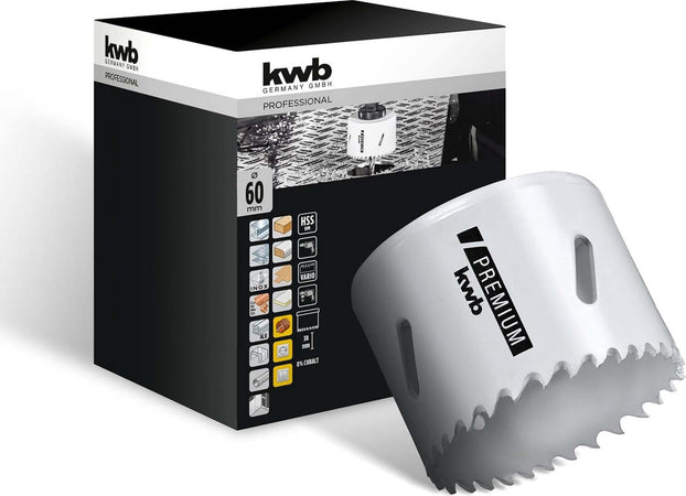 KWB---FRESA-A-TAZZA-BIMETALLICA-HSS-CO-60MM