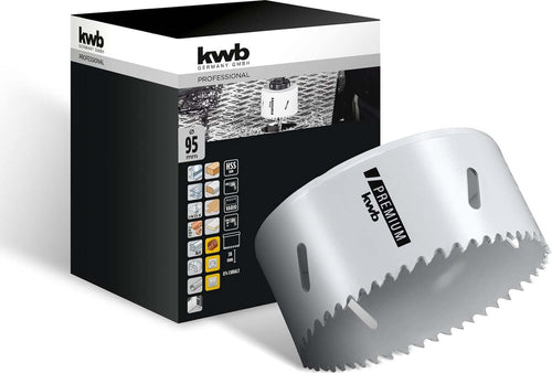 KWB---FRESA-A-TAZZA-BIMETALLICA-HSS-CO-95MM
