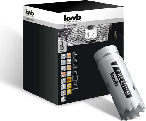 KWB---FRESA-A-TAZZA-BIMETALLICA-HSS-CO-***