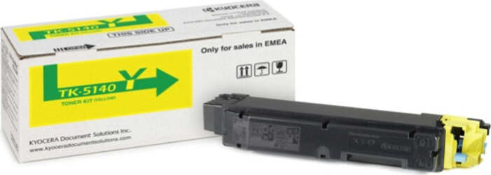 Kyocera-Mita - Toner - Giallo - TK-5140Y - 1T02NRANL0 - 5.000 pag Elettronica/Informatica/Stampanti e accessori/Accessori per stampanti a inchiostro e laser/Cartucce d'inchiostro Eurocartuccia - Pavullo, Commerciovirtuoso.it