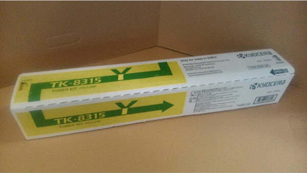 Kyocera-Mita - Toner - Giallo - TK-8315Y - 1T02MVANL0 - 6.000 pag Elettronica/Informatica/Stampanti e accessori/Accessori per stampanti a inchiostro e laser/Cartucce d'inchiostro Eurocartuccia - Pavullo, Commerciovirtuoso.it