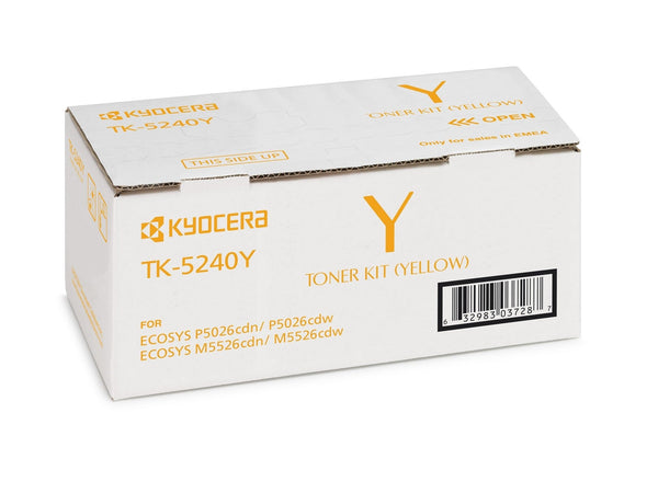 KYOCERA TK-5240Y cartuccia toner 1 pz Originale Giallo