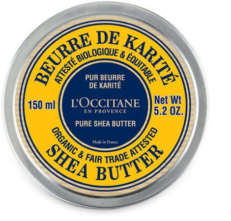 L' Occitane Burro 100% Karité 150 Ml Karite Shea Butter Crema Corpo Al Burro Di Karitè 100% Per Pelli Molto Secche. L'Occitane En Provence