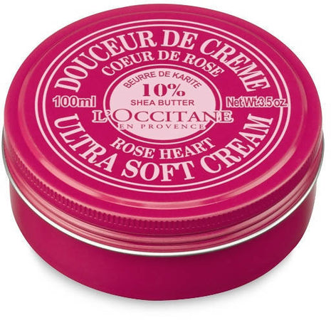 L' Occitane En Provence Crema Corpo Ultra Dolce Rosa E Burro Di Karitè 100ml Douceur De Crème Coeur De Rose - Karité L'Occitane En Provence