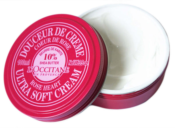 L' Occitane En Provence Crema Corpo Ultra Dolce Rosa E Burro Di Karitè 100ml Douceur De Crème Coeur De Rose - Karité L'Occitane En Provence