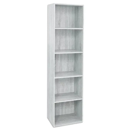 Libreria in legno melaminico per ufficio e cameretta arredamento da interno