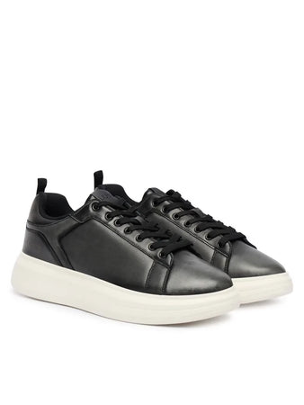 Liujo uomo Sneakers platform in pelle spazzolata