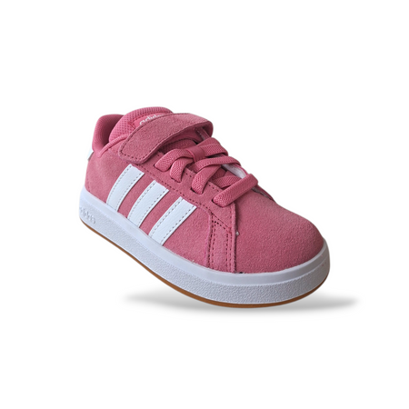 Sneakers bambina Adidas Grand Court fuxia bianco sportive