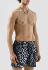 GCDS COSTUME ESSENTIALS MONOGRAM SWIMSHORTS da uomo