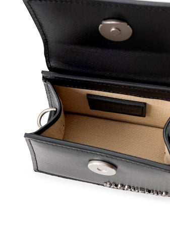 Jacquemus Borsa Mini Le Chiquito in Pelle Nera da donna