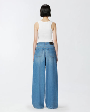 Pinko LAURYN LOOSE DENIM SLEGATO LEG 25 da donna
