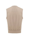 Gran Sasso Gilet beige da uomo