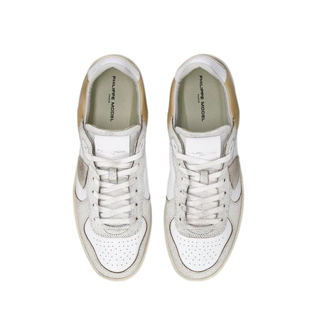 Philippe Model sneaker uomo philippe model - pgal low man - bianco da uomo