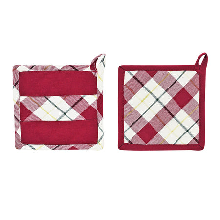 Set 2 pz presine Preziosa Aspen  Cotone