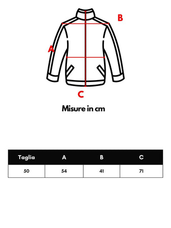 Gran Sasso Maglia Blu con Zip a Manica Lunga da uomo