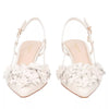 ToscaBlu Donna Slingback Doha in pelle con fiori