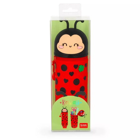 Astuccio 2-in-1 in Silicone Ladybug "Get Lucky