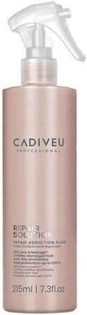 Cadiveu repair solution, repair addiction fluid leave in 215 ml, ideale prima dell'asciugatura o della piega.