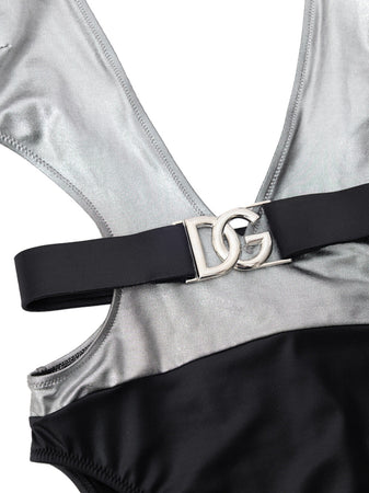 Dolce &amp; Gabbana Costume Maniche Lunghe Silver da donna