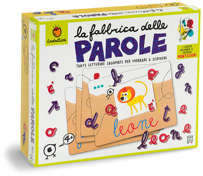 La Fabbrica Delle Parole Gioco Montessori Per Imparare A Scrivere Gioco Educativo Bambini 4+ Anni Ludattica