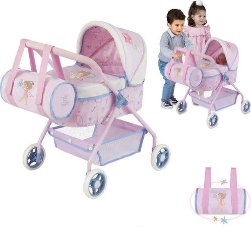 La-mia-prima-Carrozzina-con-Borsa-56cm-Gala-De-Cuevas