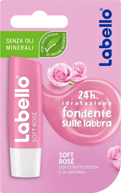 Labello Soft Ros? Rose Balsamo Labbra Formula Senza Oli Minerali E Parabeni Bellezza/Trucco/Labbra/Lucidalabbra Trade Shop italia - Napoli, Commerciovirtuoso.it
