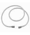 Laccio Tubo Flessibile Doccia Biflex Cromo Bianco Universale Lungo 1.5 Mt 87302
