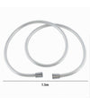 Laccio Tubo Flessibile Doccia Doccetta Vasca Bagno 1.5 Mt Metri Universale 87290