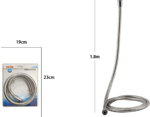 Laccio Tubo Flessibile Doccia Vasca Bagno Acciaio Universale 1,8 Metri 69216 Casa, arredamento e bricolage > Accessori Bagno > Raccordi e Tubi Trade Shop italia - Napoli, Commerciovirtuoso.it