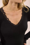 Pullover lavorato in maglia