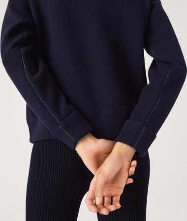 Lacoste-Maglie-Blu-da-donna