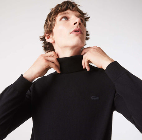 Lacoste-Maglie-Nero-da-uomo