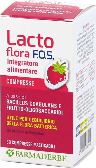 Lacto-Flora-Fos-Masticabile-integratore-alimentare-30-compresse-Farmaderbe