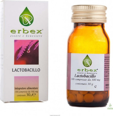 LACTOBACILLO-integratore-alimentare-100-compresse-Erbex